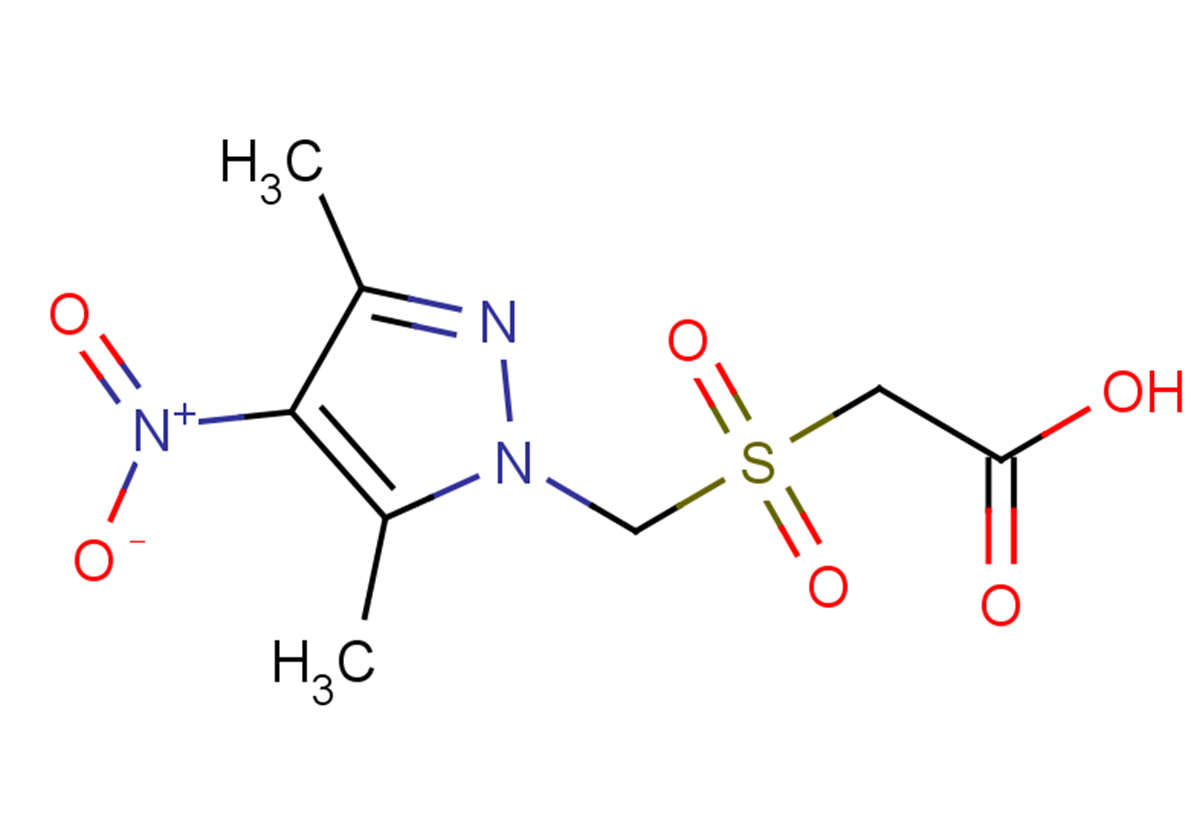 2-{[(3,5-dimethyl-4-nitro-1H-pyrazol-1-yl)methane]sulfonyl}acetic acid