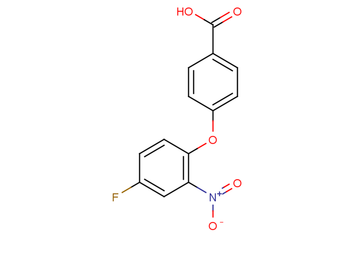 4-(4-fluoro-2-nitrophenoxy)benzoic acid