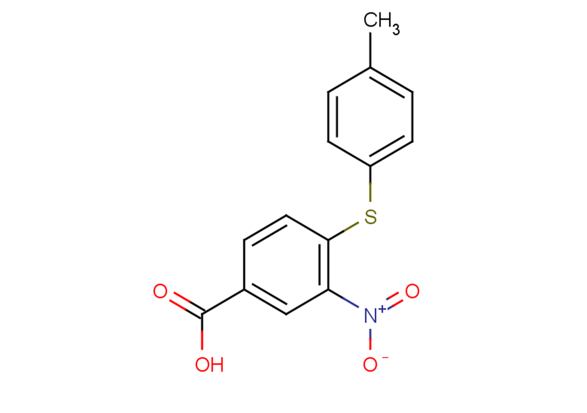 4-[(4-methylphenyl)sulfanyl]-3-nitrobenzoic acid