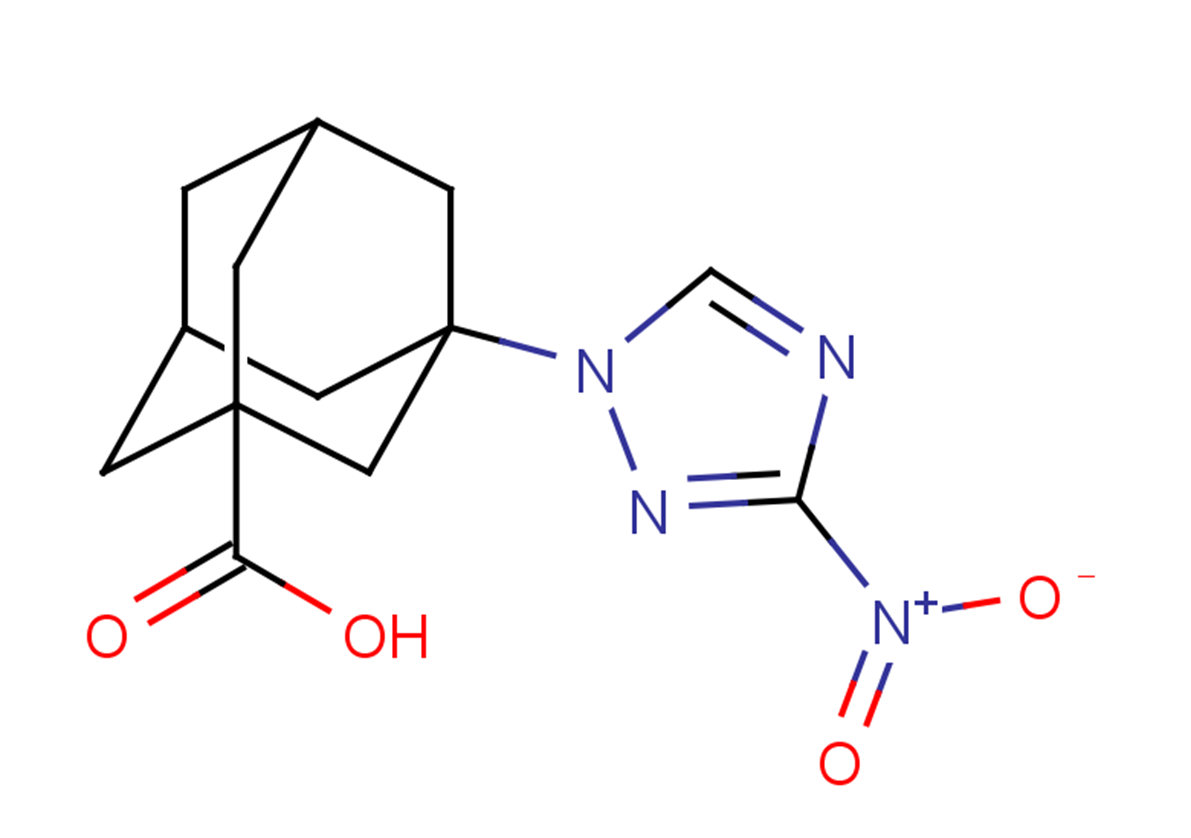 3-(3-nitro-1H-1,2,4-triazol-1-yl)adamantane-1-carboxylic acid
