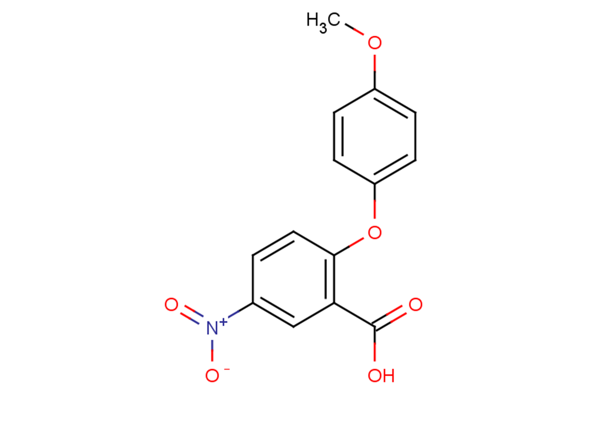 2-(4-methoxyphenoxy)-5-nitrobenzoic acid