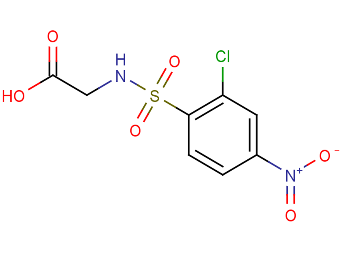 2-[(2-chloro-4-nitrobenzene)sulfonamido]acetic acid