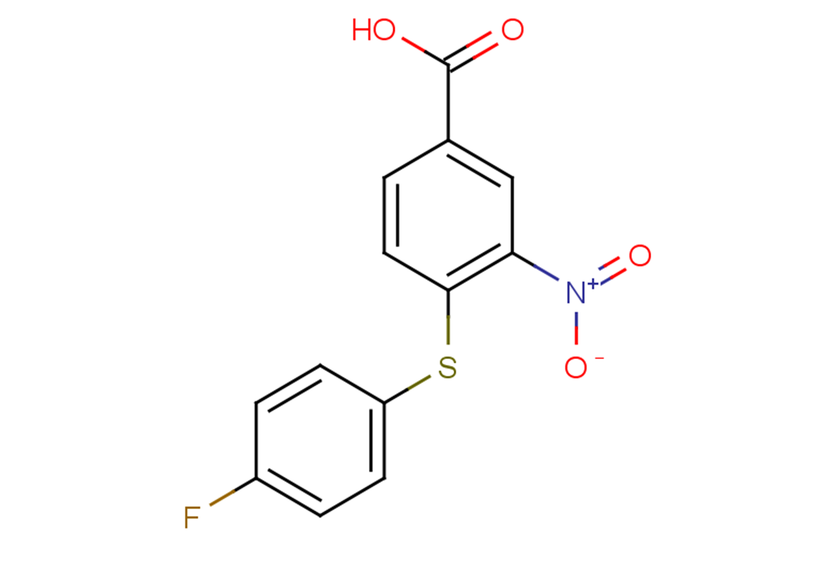 4-[(4-fluorophenyl)sulfanyl]-3-nitrobenzoic acid