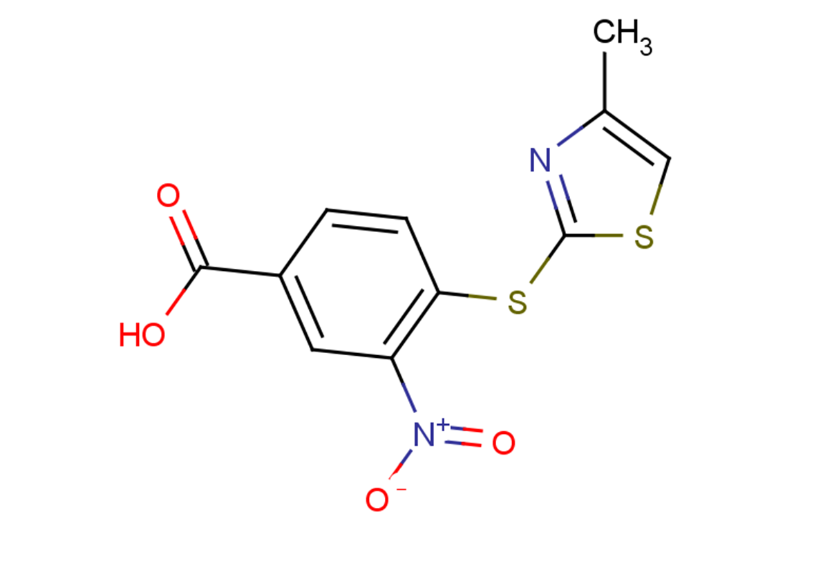 4-[(4-methyl-1,3-thiazol-2-yl)sulfanyl]-3-nitrobenzoic acid