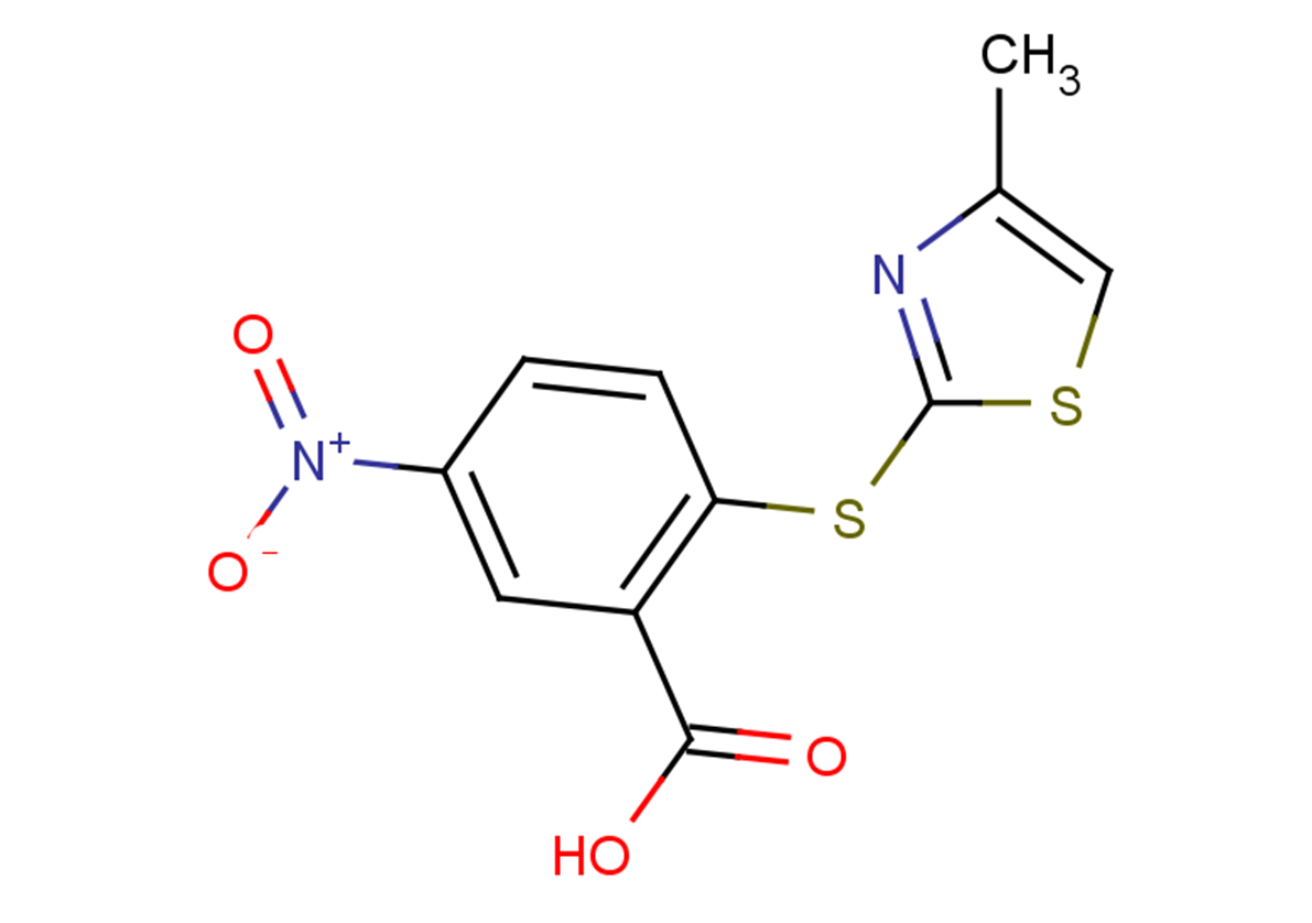 2-[(4-methyl-1,3-thiazol-2-yl)sulfanyl]-5-nitrobenzoic acid