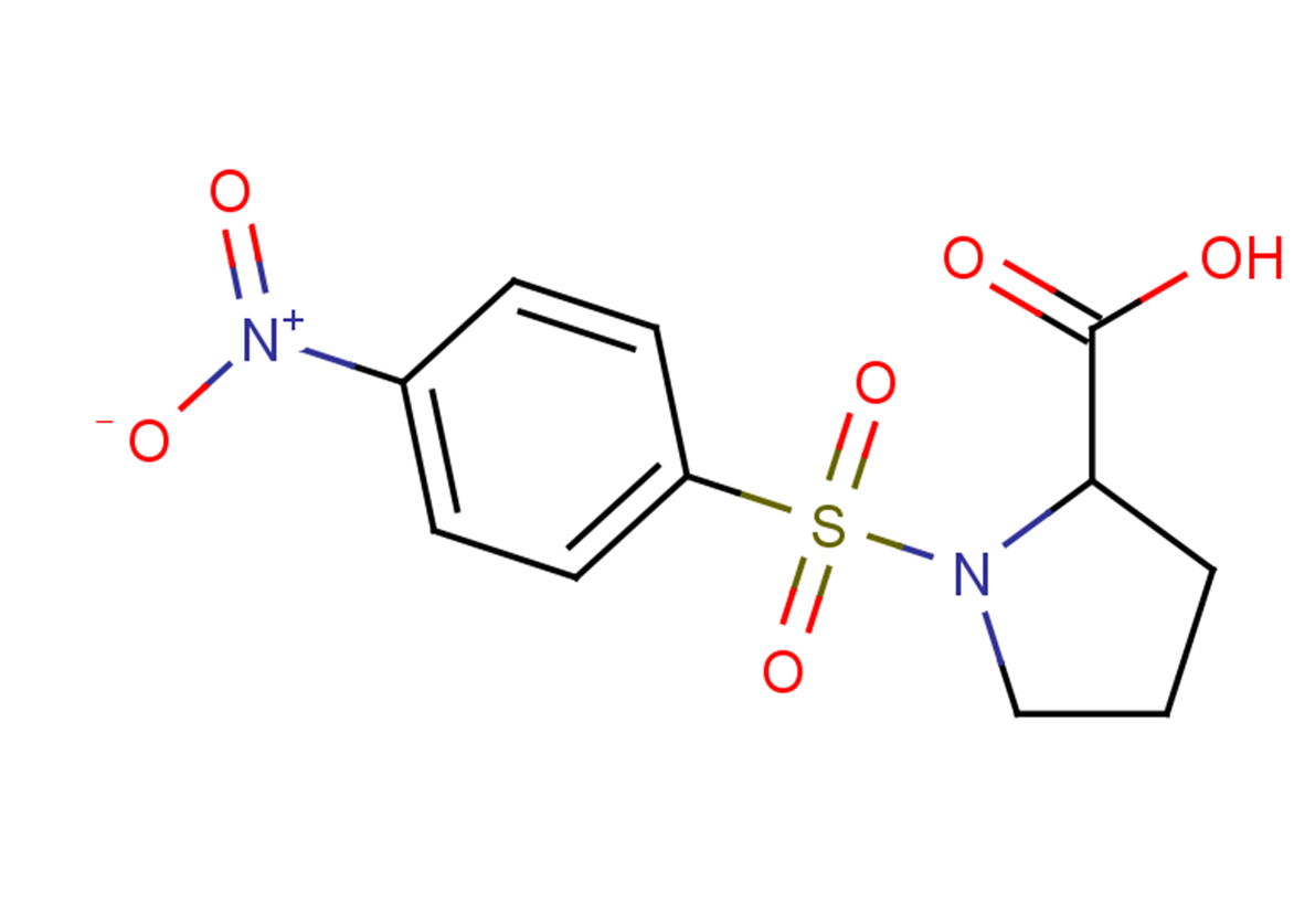 1-[(4-nitrobenzene)sulfonyl]pyrrolidine-2-carboxylic acid