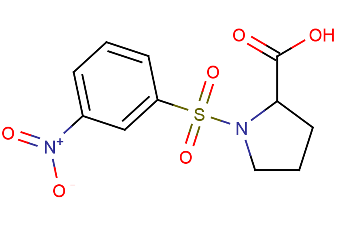 1-[(3-nitrobenzene)sulfonyl]pyrrolidine-2-carboxylic acid