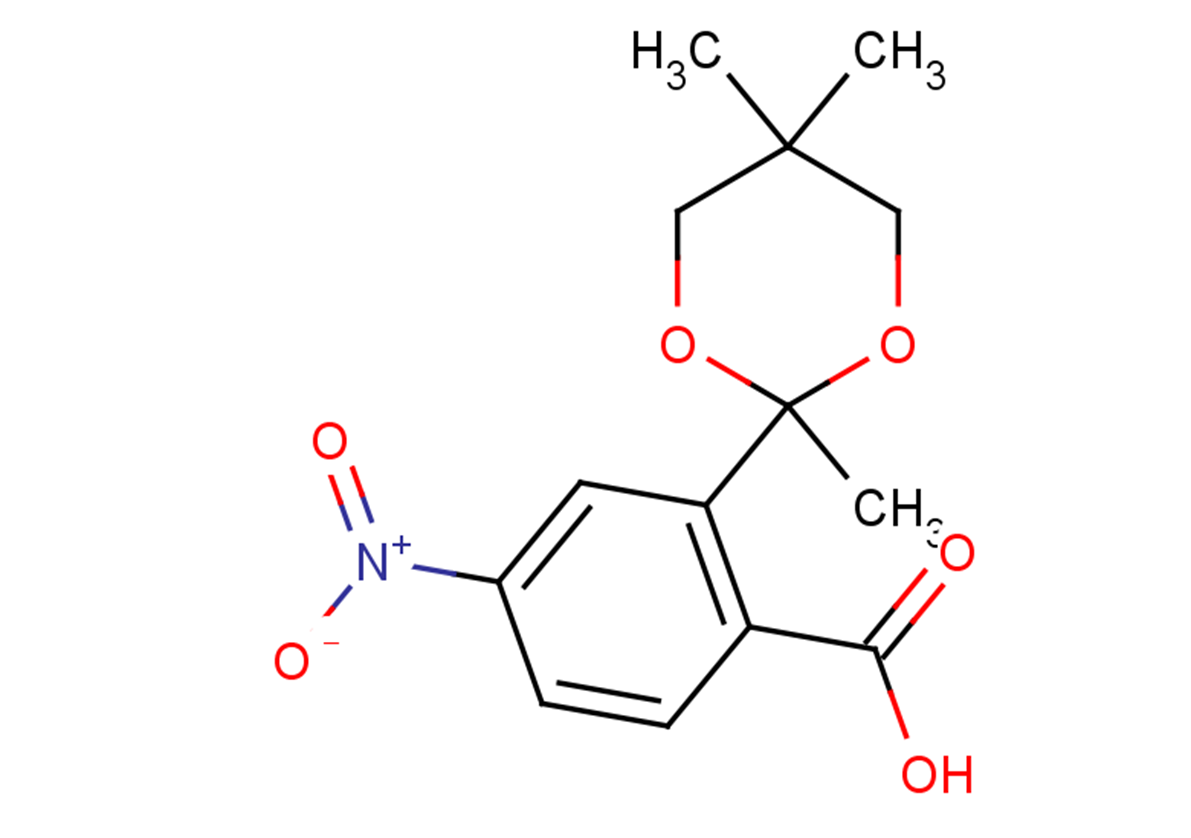4-nitro-2-(2,5,5-trimethyl-1,3-dioxan-2-yl)benzoic acid