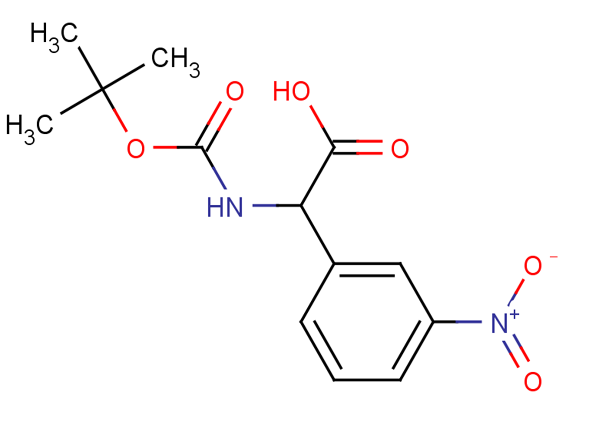 2-{[(tert-butoxy)carbonyl]amino}-2-(3-nitrophenyl)acetic acid