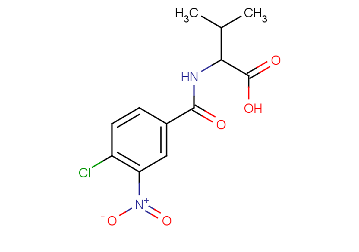 2-[(4-chloro-3-nitrophenyl)formamido]-3-methylbutanoic acid