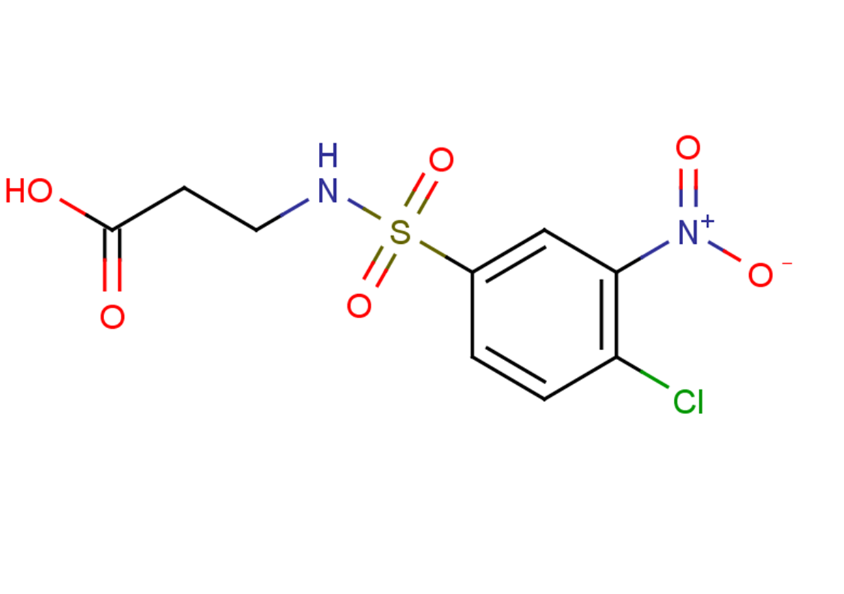 3-[(4-chloro-3-nitrobenzene)sulfonamido]propanoic acid