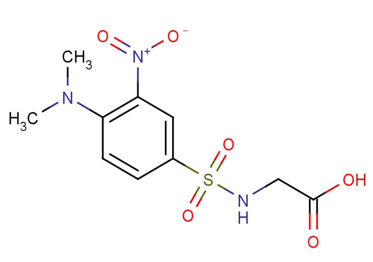 2-{[4-(dimethylamino)-3-nitrobenzene]sulfonamido}acetic acid