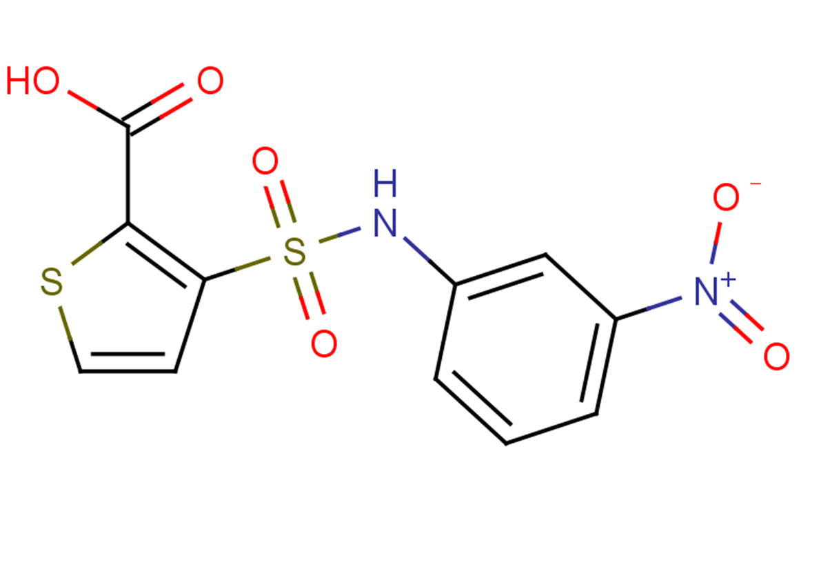 3-[(3-nitrophenyl)sulfamoyl]thiophene-2-carboxylic acid