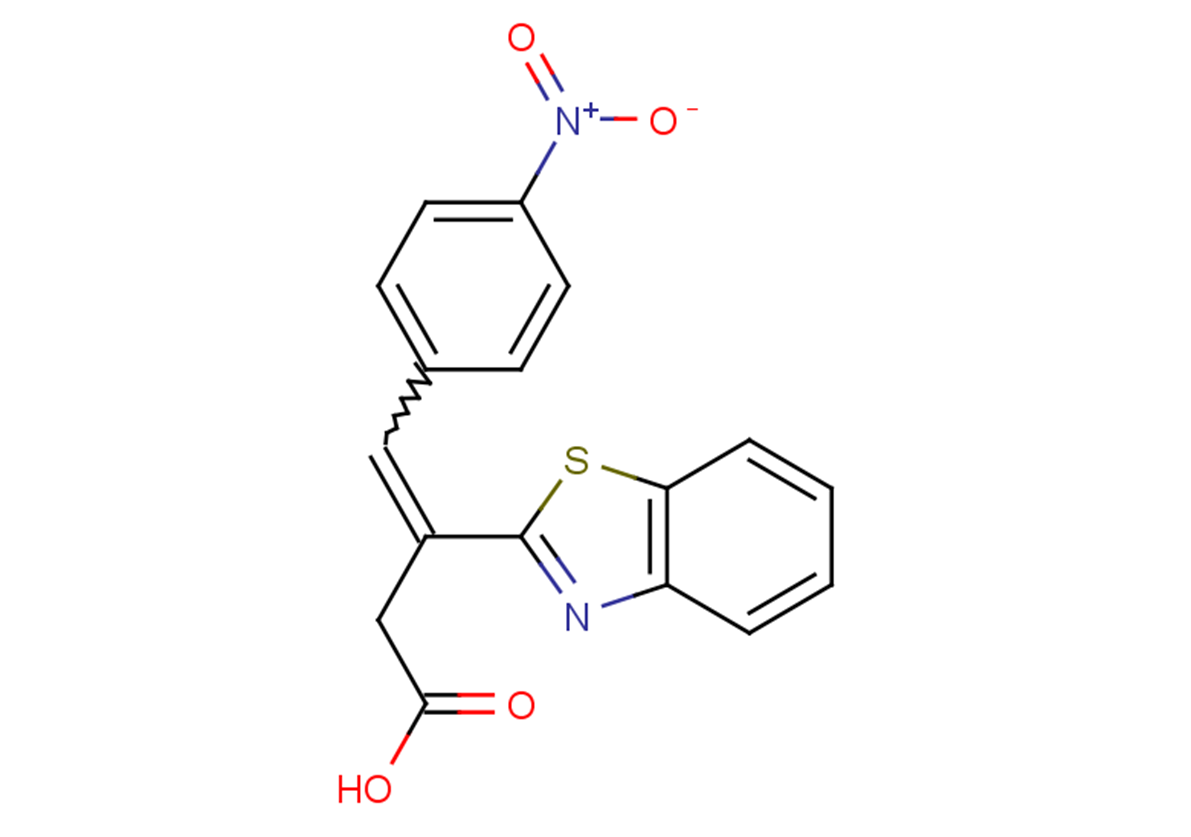 3-(1,3-benzothiazol-2-yl)-4-(4-nitrophenyl)but-3-enoic acid