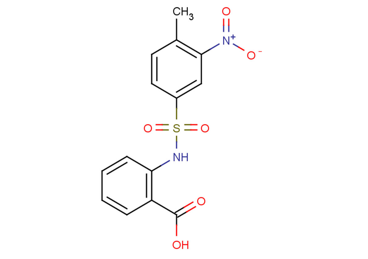 2-[(4-methyl-3-nitrobenzene)sulfonamido]benzoic acid