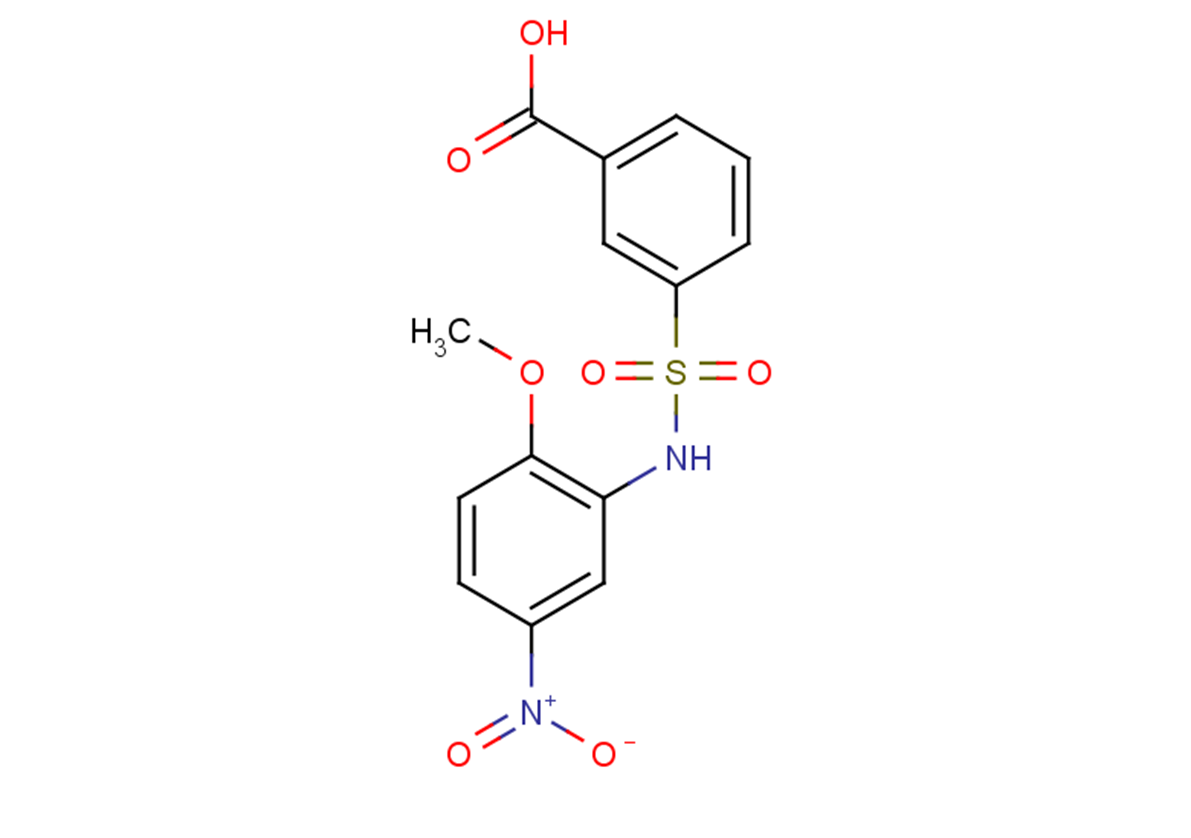 3-[(2-methoxy-5-nitrophenyl)sulfamoyl]benzoic acid
