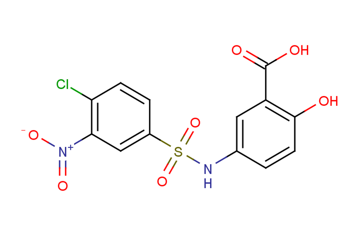 5-[(4-chloro-3-nitrobenzene)sulfonamido]-2-hydroxybenzoic acid