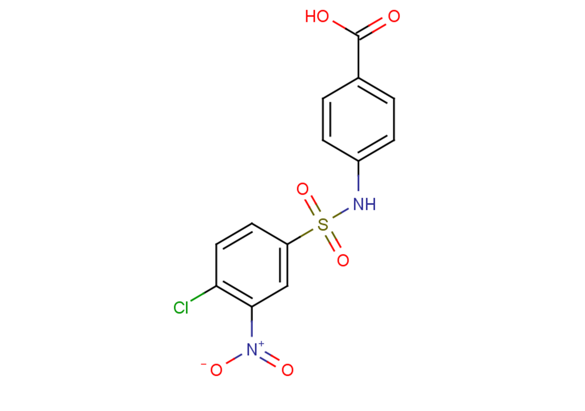 4-[(4-chloro-3-nitrobenzene)sulfonamido]benzoic acid