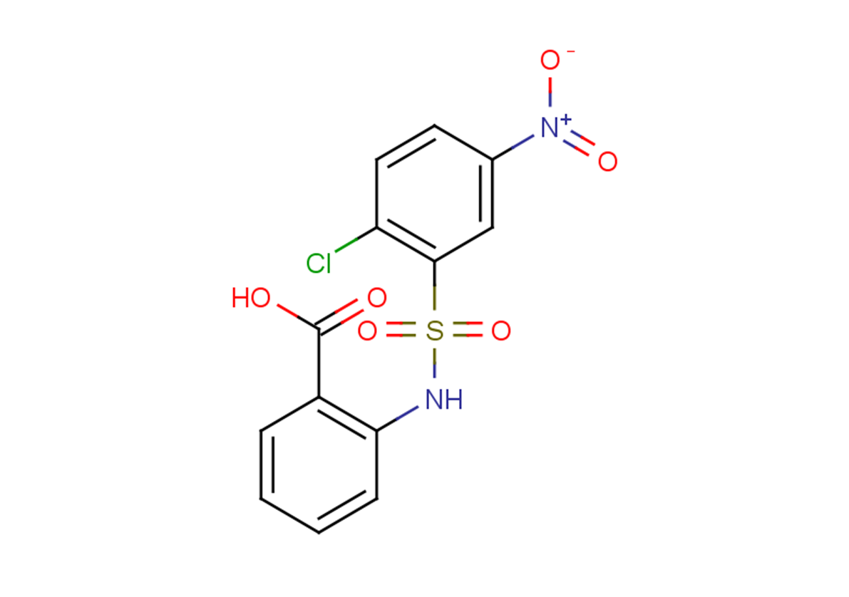 2-[(2-chloro-5-nitrobenzene)sulfonamido]benzoic acid