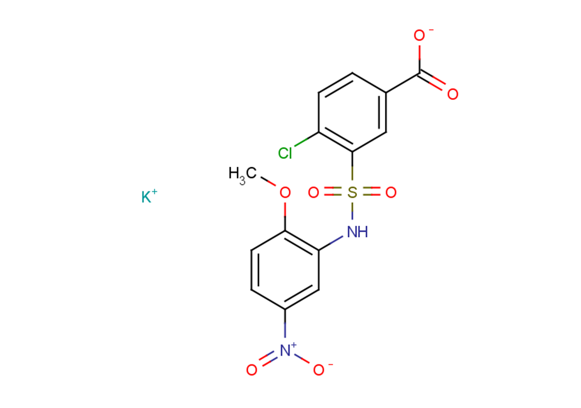 potassium 4-chloro-3-[(2-methoxy-5-nitrophenyl)sulfamoyl]benzoate
