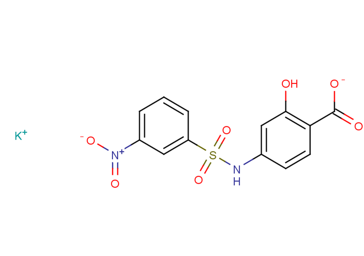 potassium 2-hydroxy-4-[(3-nitrobenzene)sulfonamido]benzoate