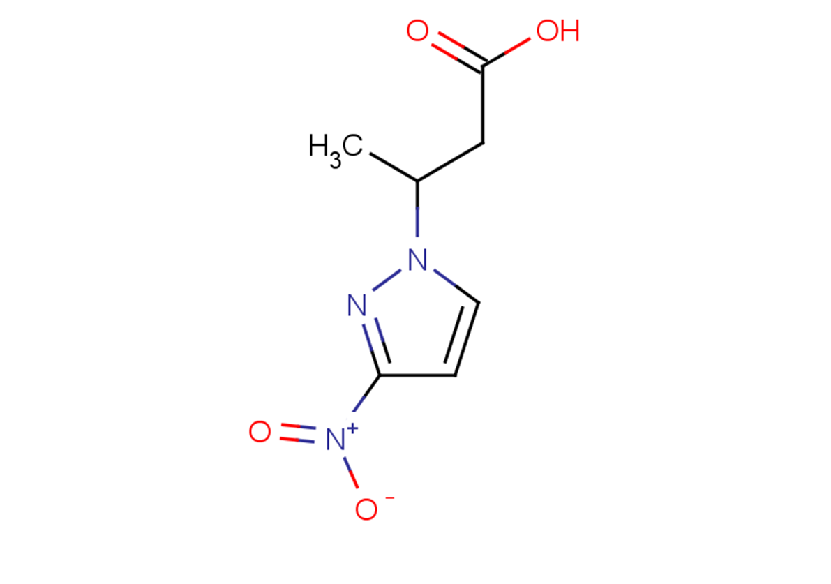 3-(3-nitro-1H-pyrazol-1-yl)butanoic acid