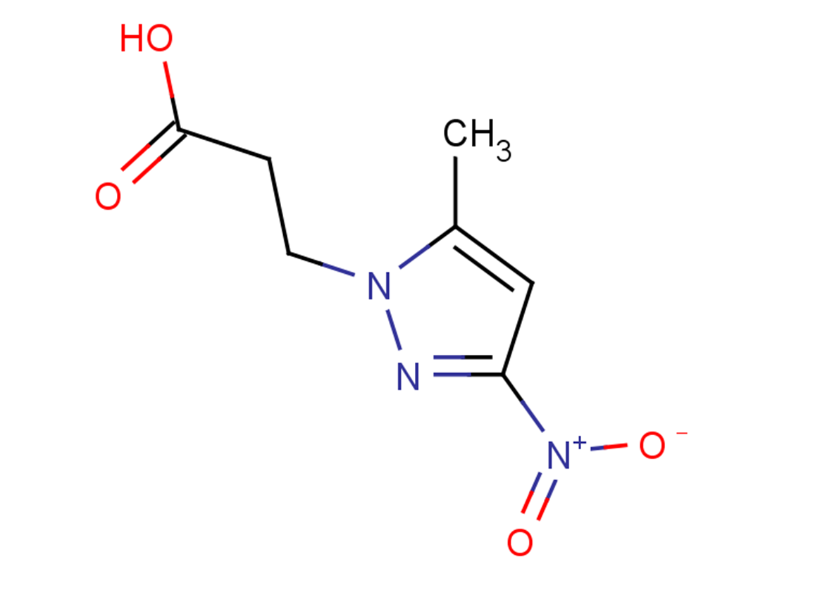 3-(5-methyl-3-nitro-1H-pyrazol-1-yl)propanoic acid