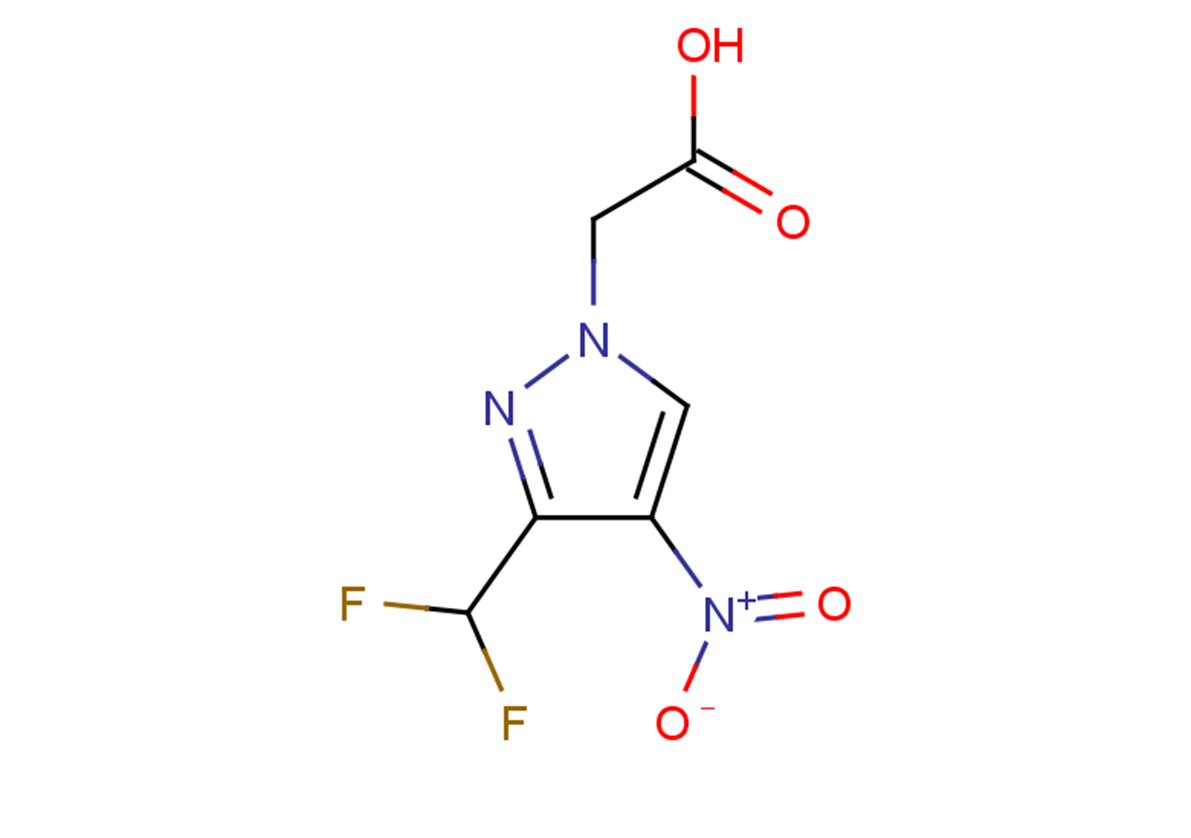2-[3-(difluoromethyl)-4-nitro-1H-pyrazol-1-yl]acetic acid