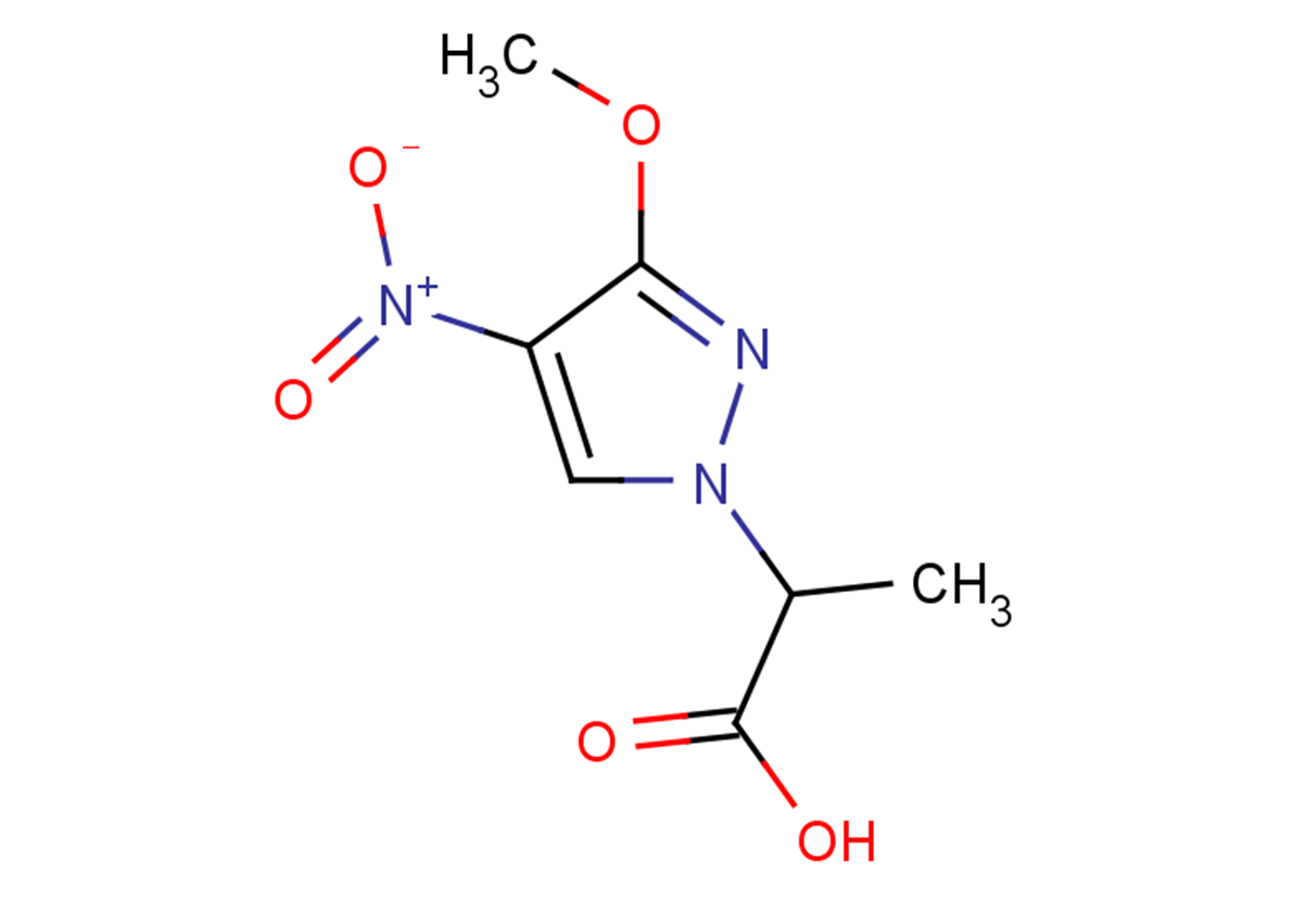 2-(3-methoxy-4-nitro-1H-pyrazol-1-yl)propanoic acid