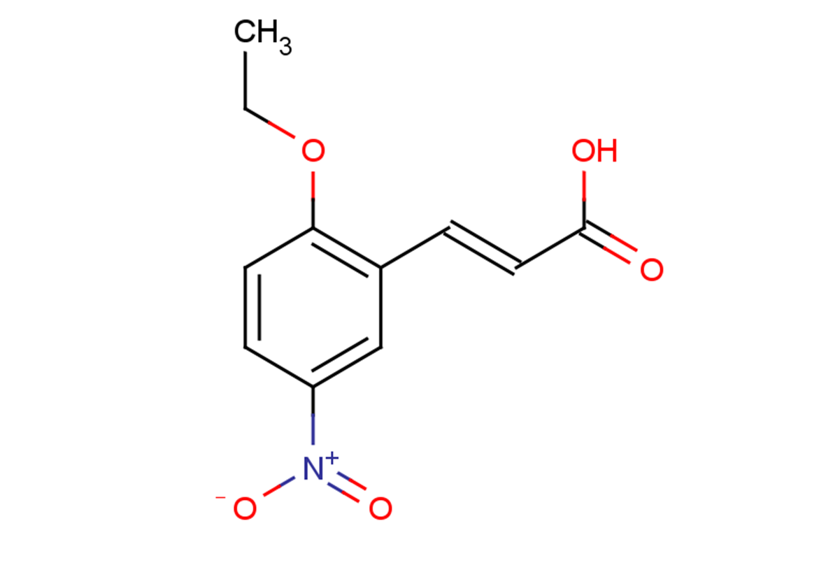 (2E)-3-(2-ethoxy-5-nitrophenyl)prop-2-enoic acid