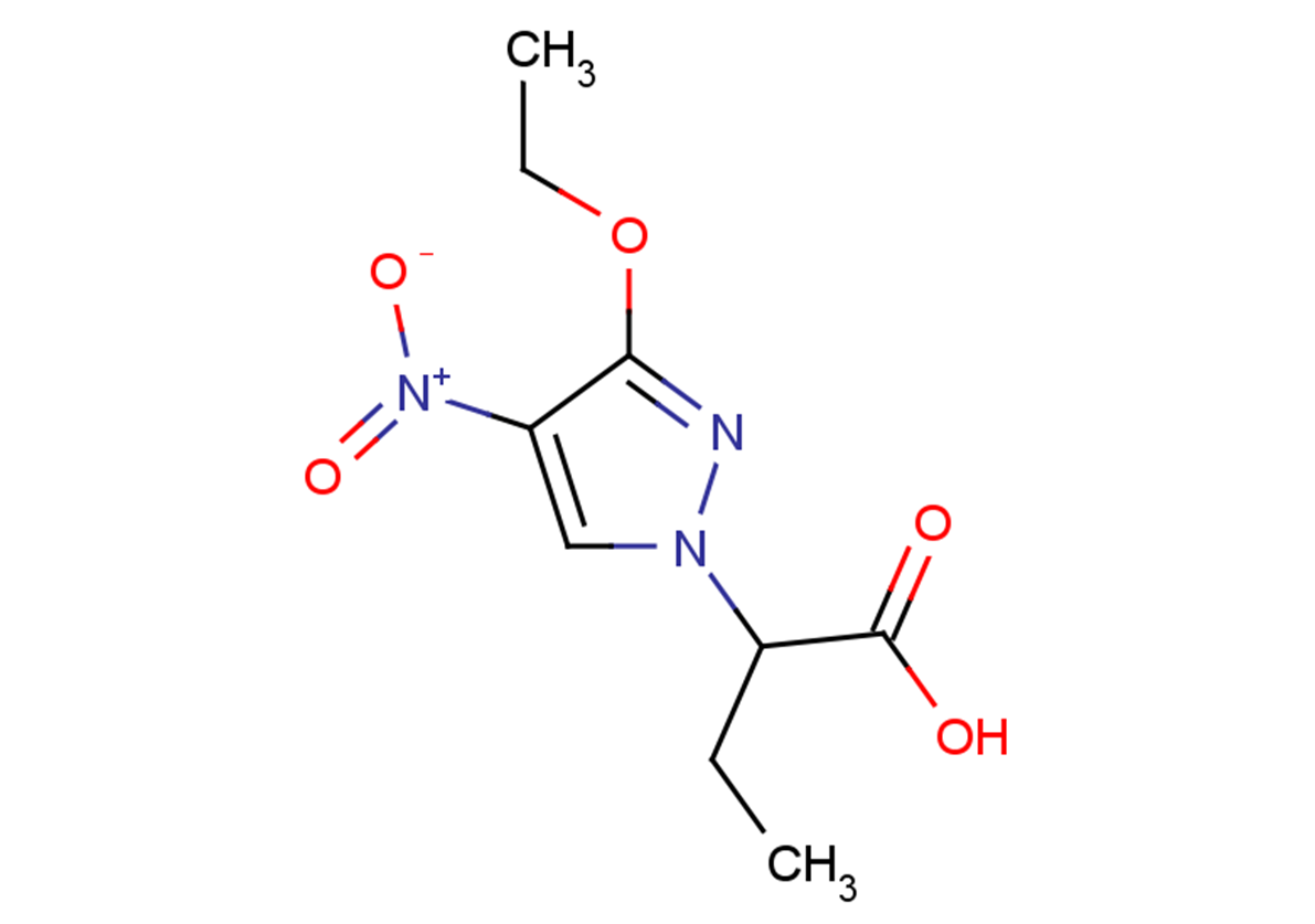 2-(3-ethoxy-4-nitro-1H-pyrazol-1-yl)butanoic acid
