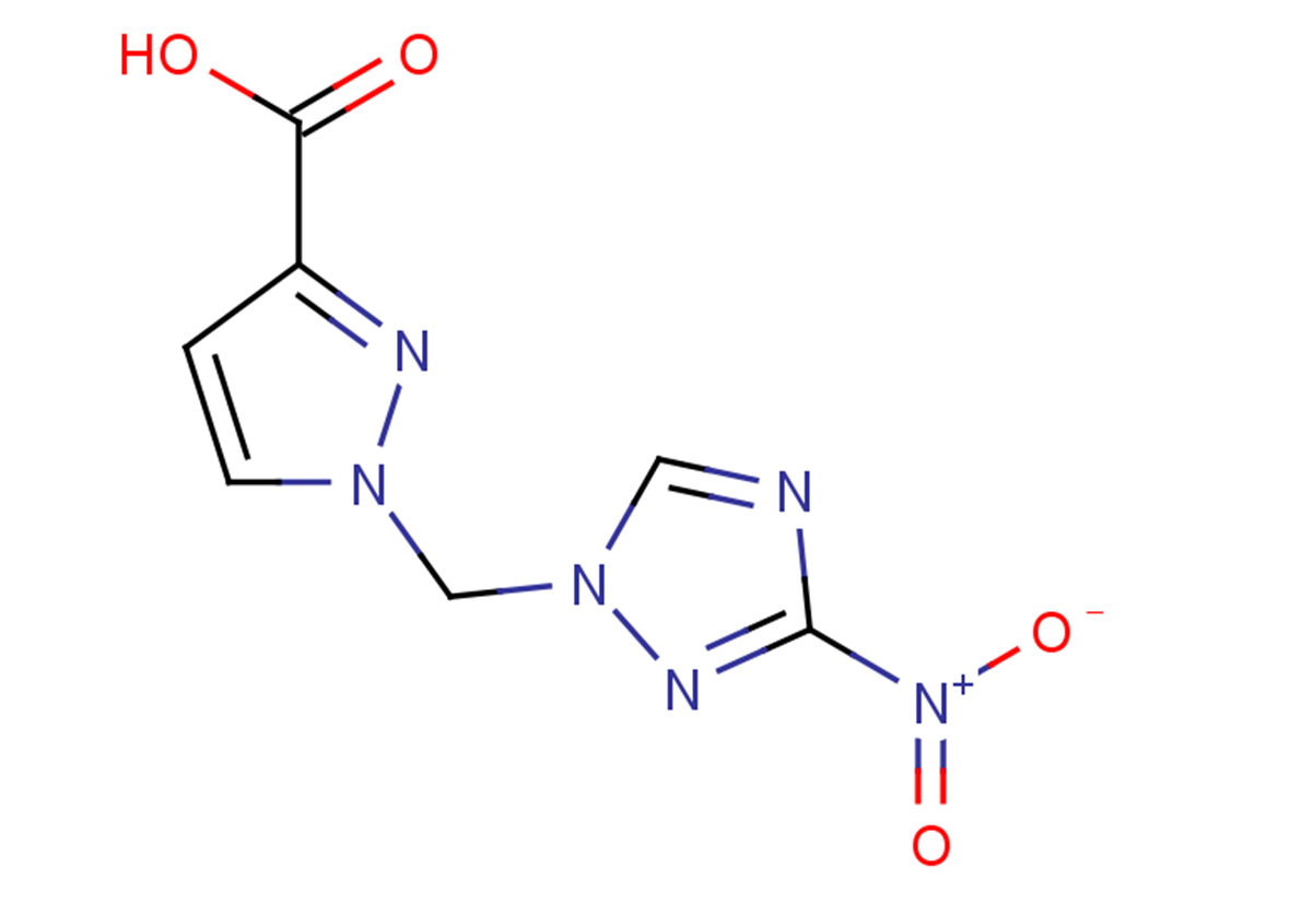1-[(3-nitro-1H-1,2,4-triazol-1-yl)methyl]-1H-pyrazole-3-carboxylic acid