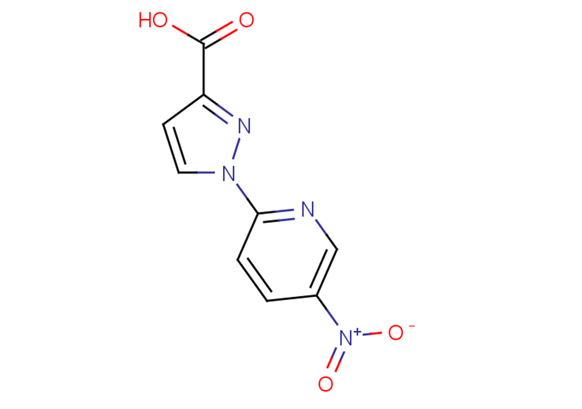 1-(5-nitropyridin-2-yl)-1H-pyrazole-3-carboxylic acid