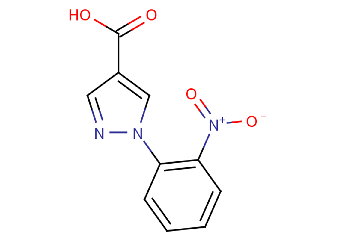 1-(2-nitrophenyl)-1H-pyrazole-4-carboxylic acid