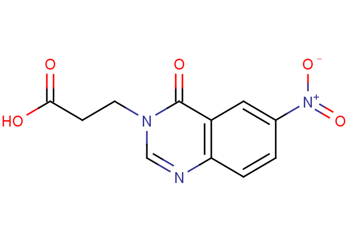 3-(6-nitro-4-oxo-3,4-dihydroquinazolin-3-yl)propanoic acid