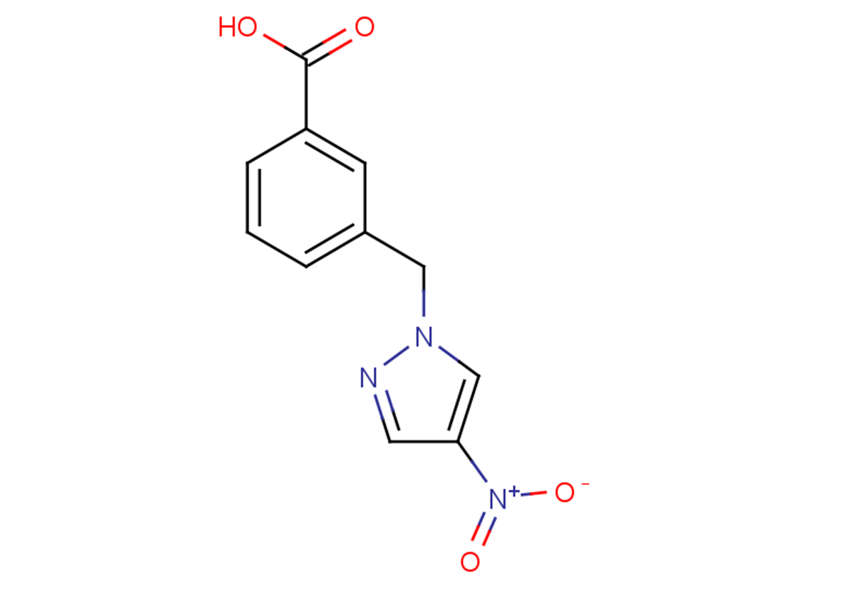 3-[(4-nitro-1H-pyrazol-1-yl)methyl]benzoic acid