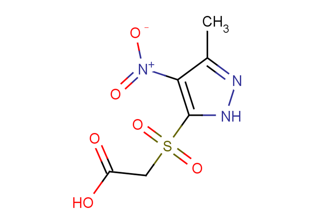 2-(3-methyl-4-nitro-1H-pyrazole-5-sulfonyl)acetic acid