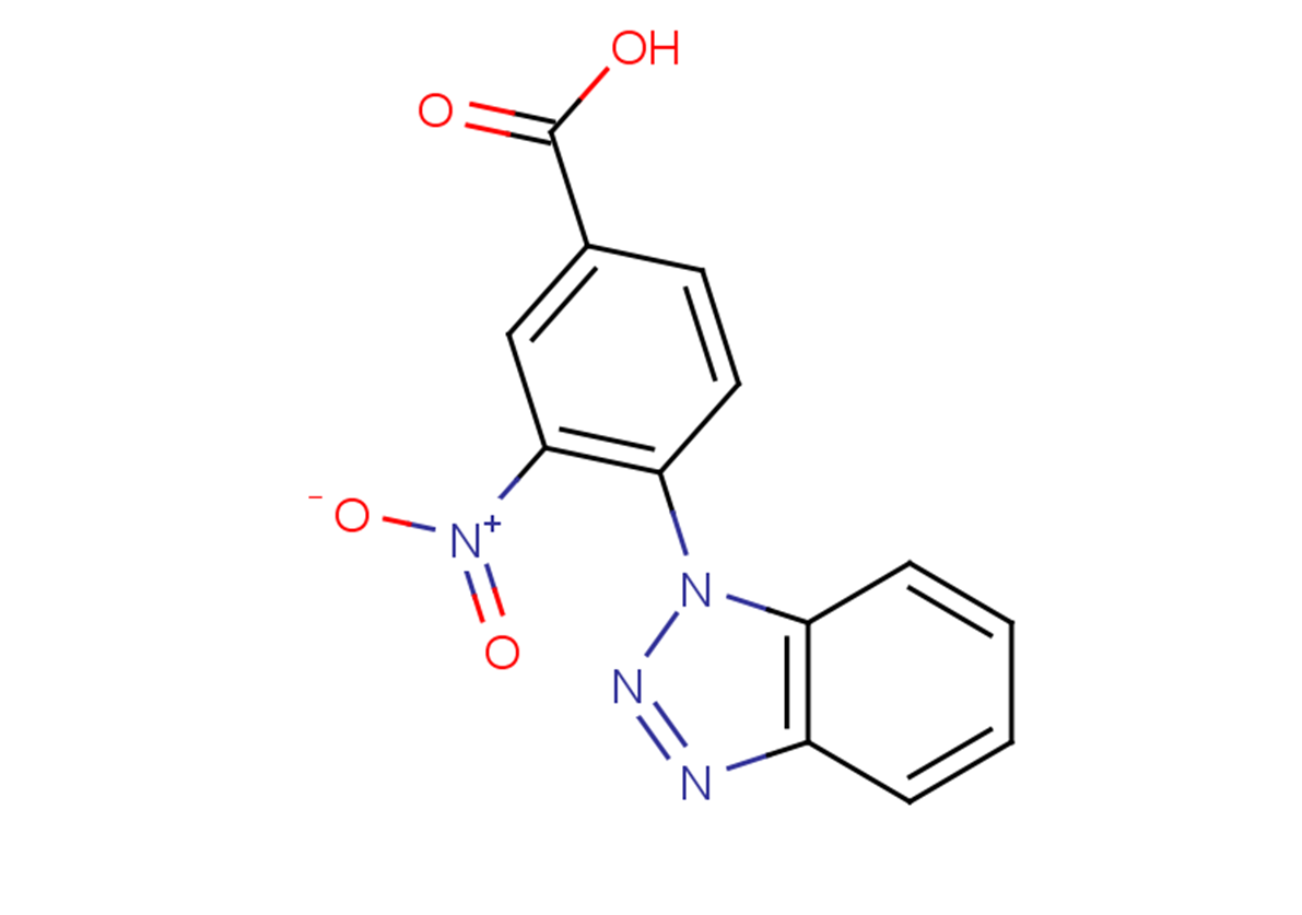 4-(1H-1,2,3-benzotriazol-1-yl)-3-nitrobenzoic acid