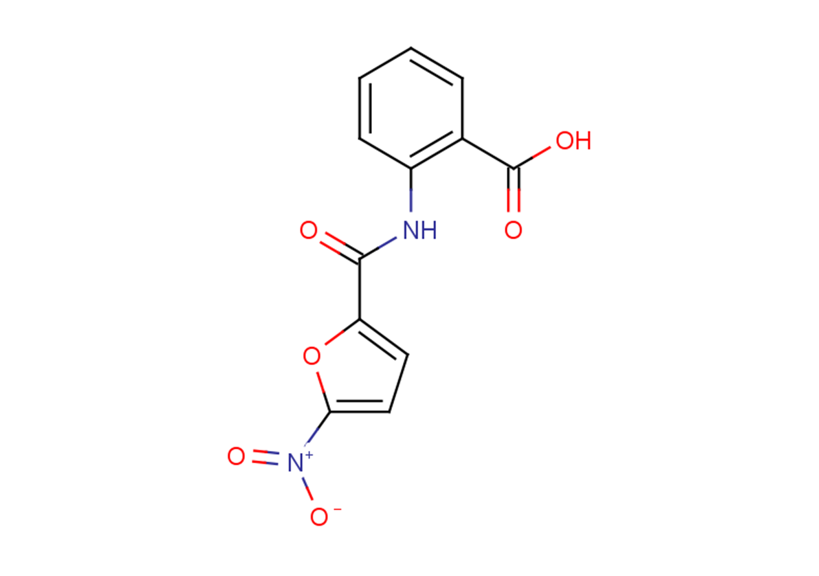 2-(5-nitrofuran-2-amido)benzoic acid