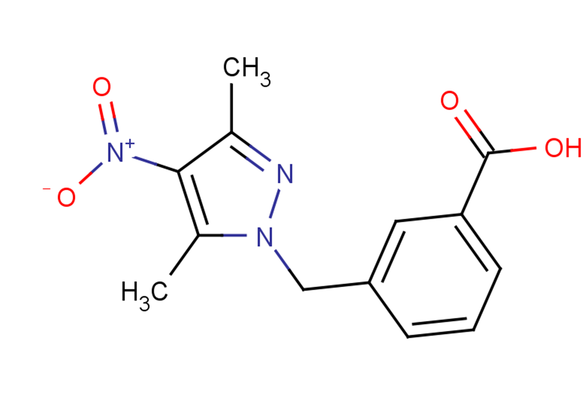 3-[(3,5-dimethyl-4-nitro-1H-pyrazol-1-yl)methyl]benzoic acid