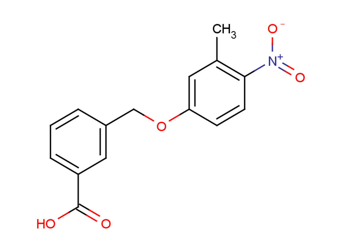 3-(3-methyl-4-nitrophenoxymethyl)benzoic acid