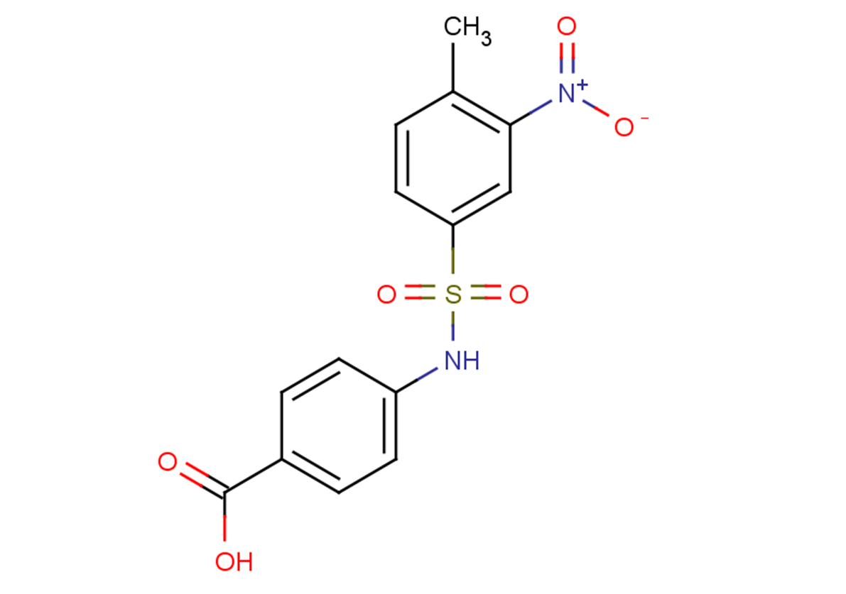4-[(4-methyl-3-nitrobenzene)sulfonamido]benzoic acid