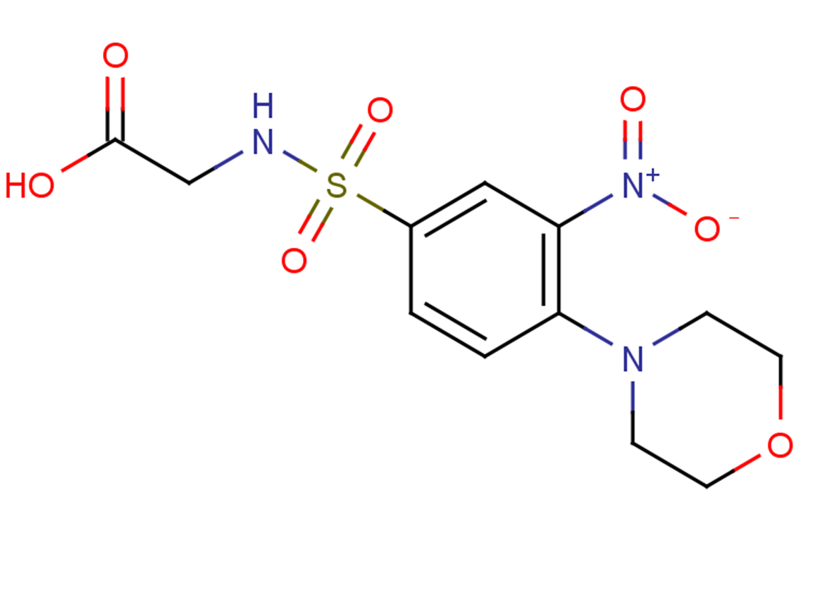 2-{[4-(morpholin-4-yl)-3-nitrobenzene]sulfonamido}acetic acid
