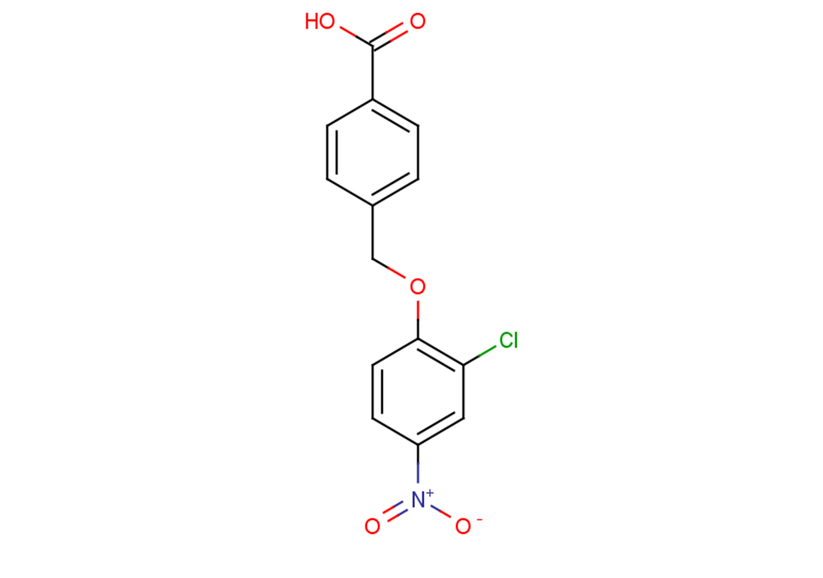4-(2-chloro-4-nitrophenoxymethyl)benzoic acid