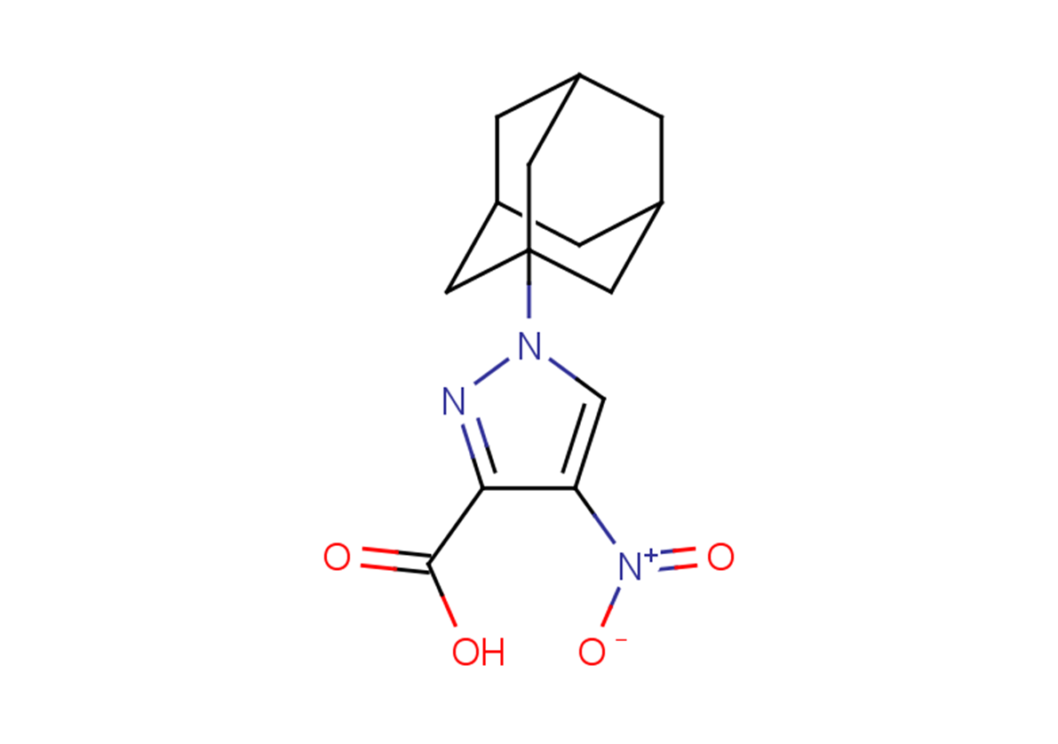 1-(adamantan-1-yl)-4-nitro-1H-pyrazole-3-carboxylic acid