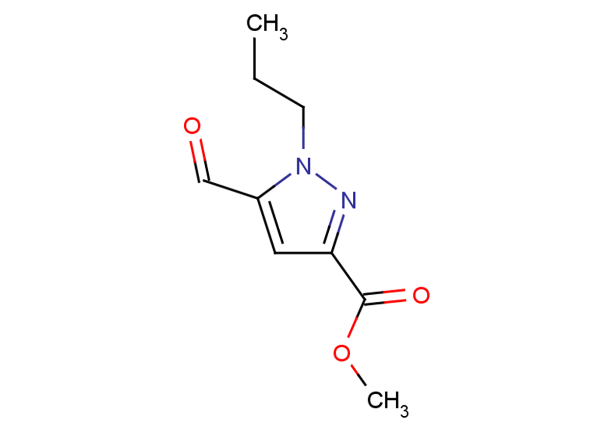 methyl 5-formyl-1-propyl-1H-pyrazole-3-carboxylate