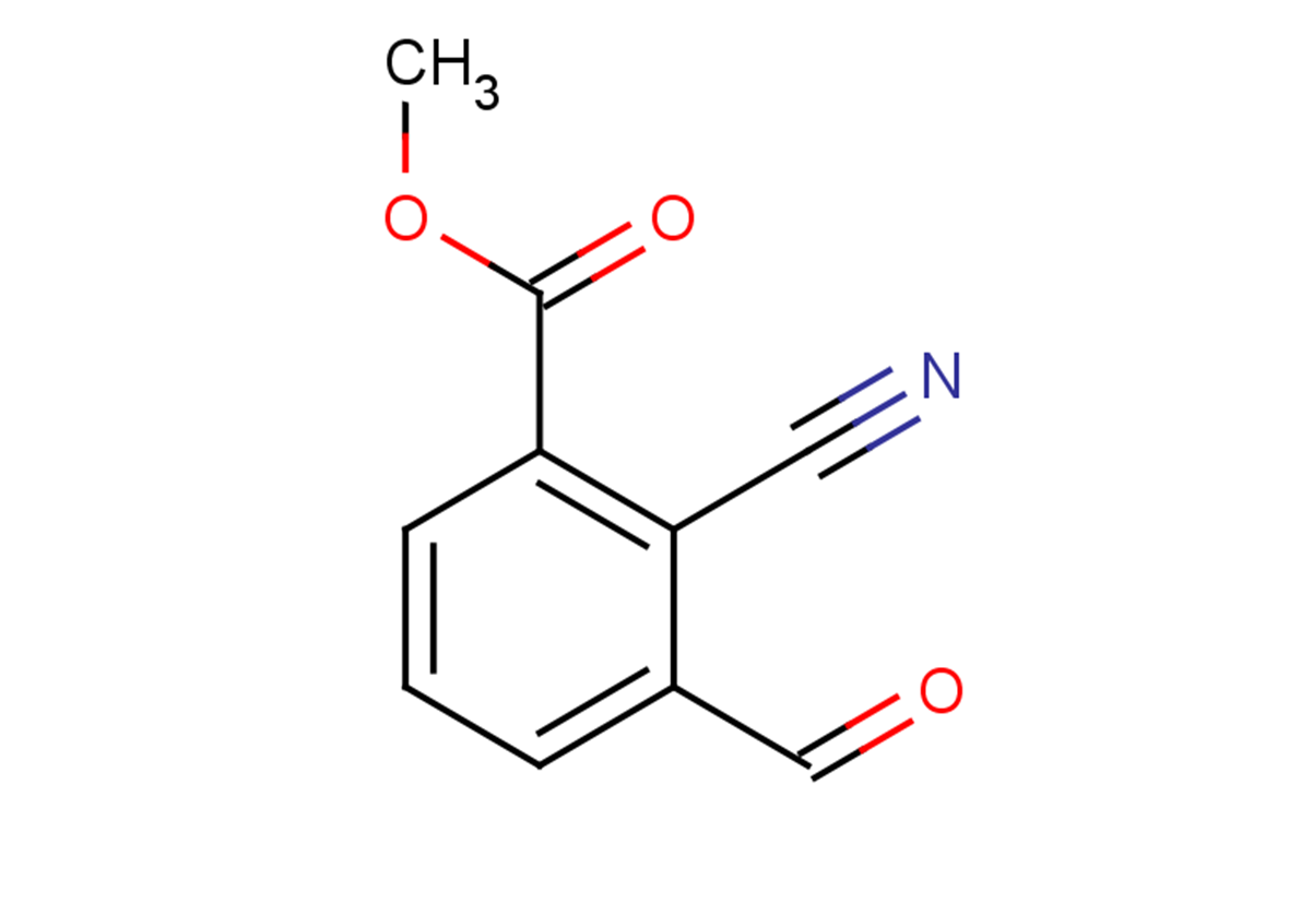 methyl 2-cyano-3-formylbenzoate