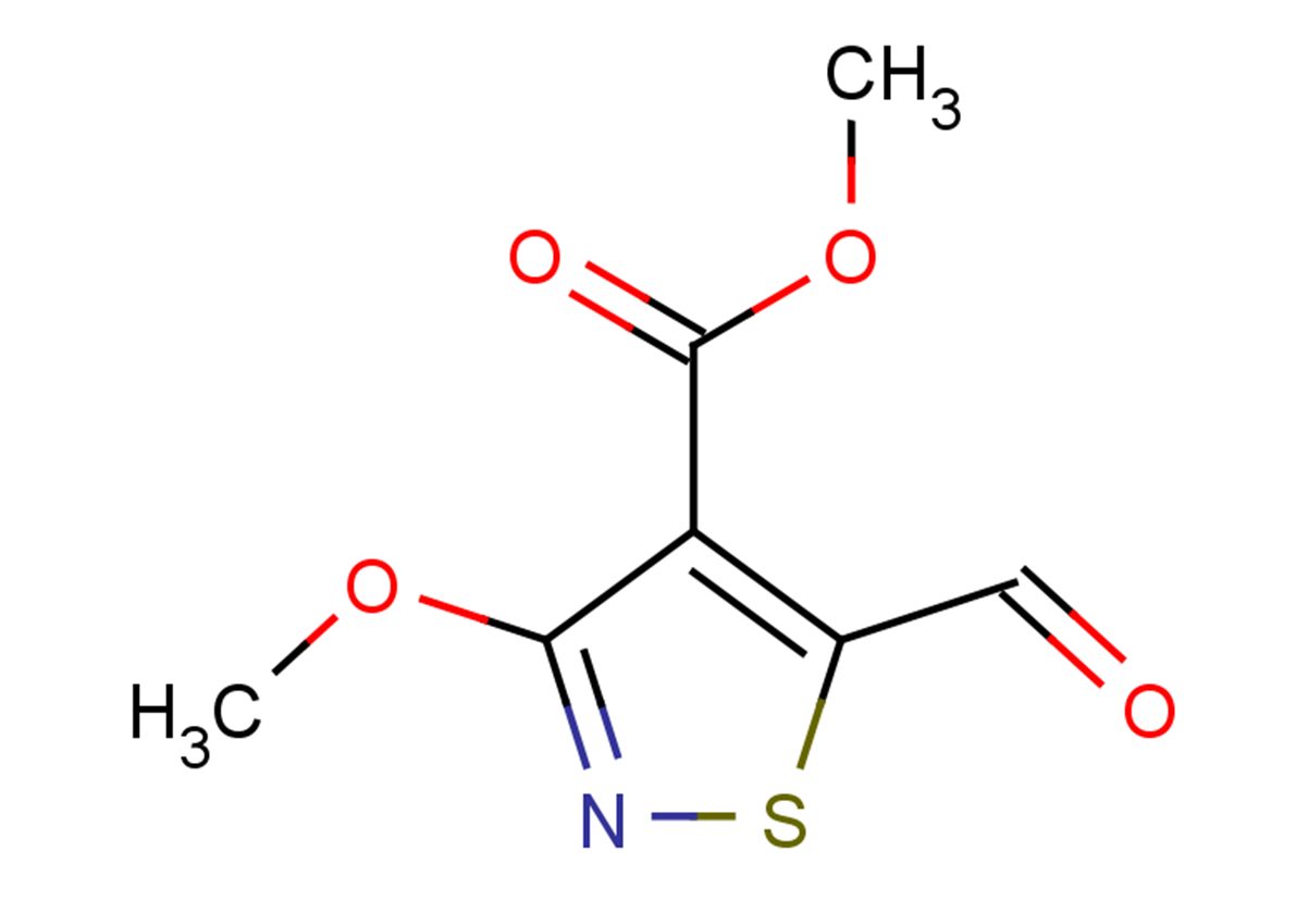 methyl 5-formyl-3-methoxy-1,2-thiazole-4-carboxylate