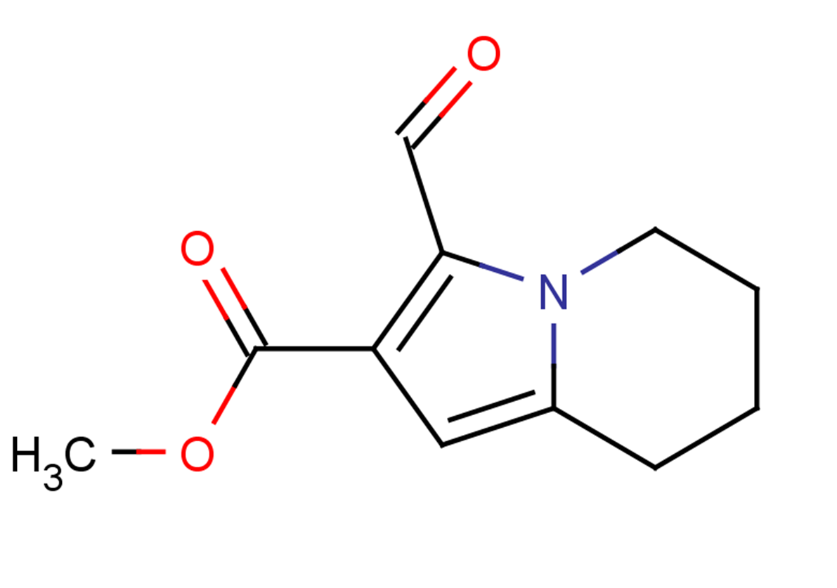 methyl 3-formyl-5,6,7,8-tetrahydroindolizine-2-carboxylate