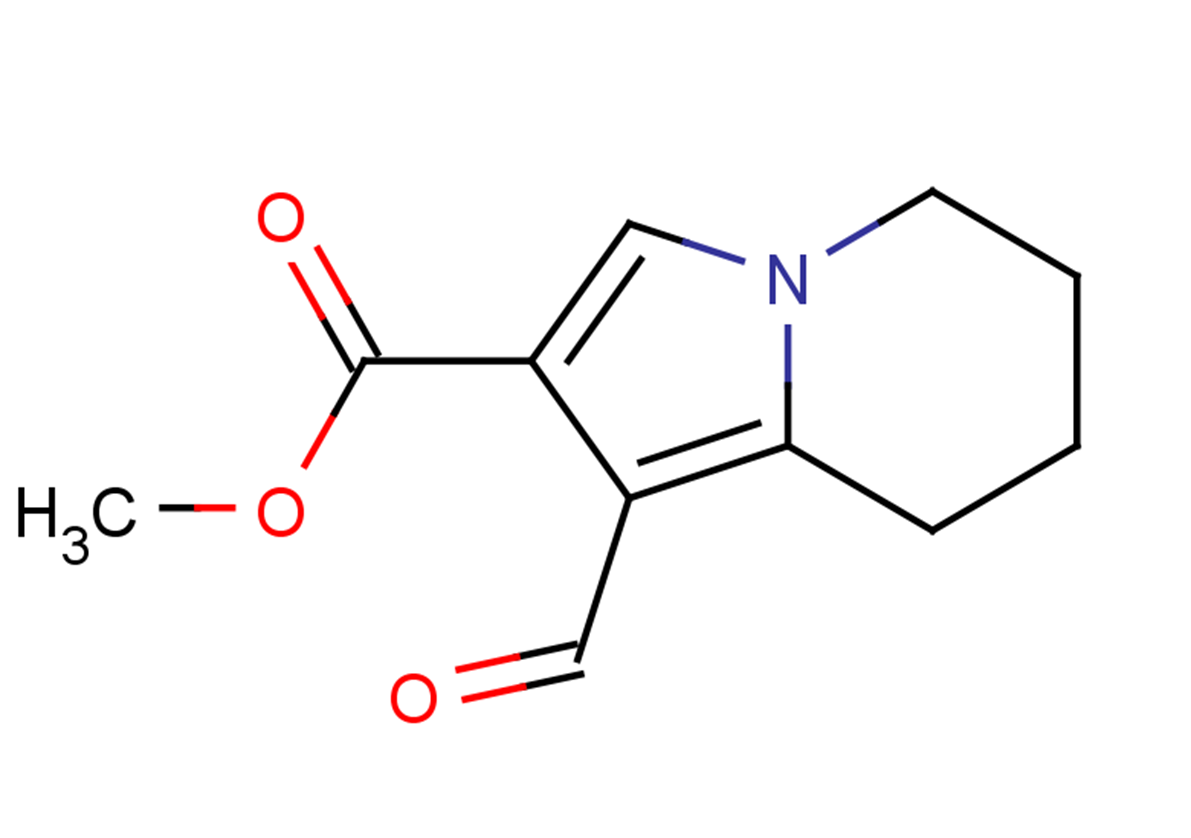 methyl 1-formyl-5,6,7,8-tetrahydroindolizine-2-carboxylate